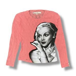 Miss Sixty Corset Long Sleeve Top